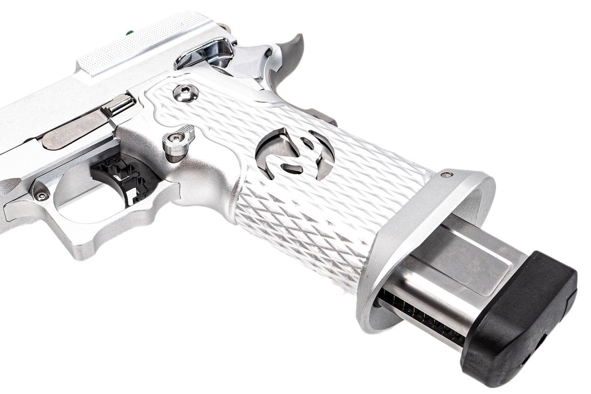 Dream Capa & SAVIA Optic Ready Silver Hi-Capa GBB Pistol Airsoft ( JKTG Custom Made )