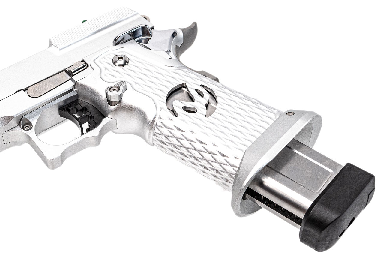 Dream Capa & SAVIA Optic Ready Silver Hi-Capa GBB Pistol Airsoft ( JKTG Custom Made )