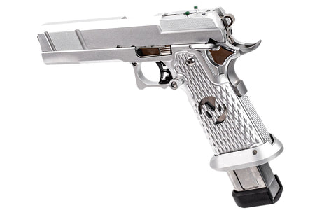 Dream Capa & SAVIA Optic Ready Silver Hi-Capa GBB Pistol Airsoft ( JKTG Custom Made )