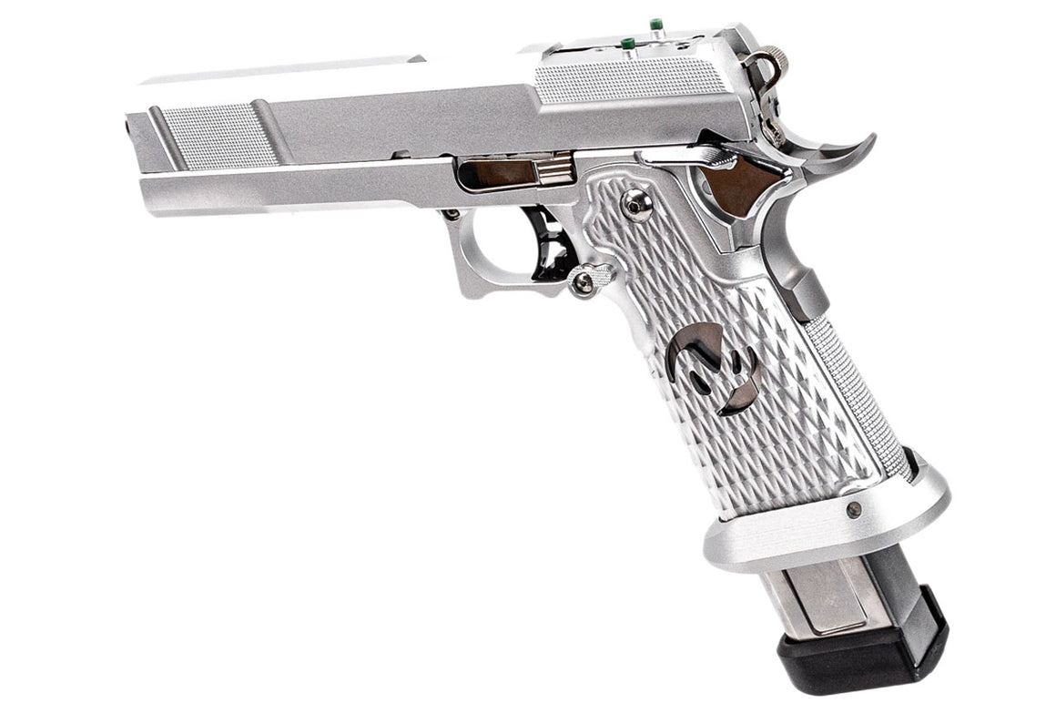 Dream Capa & SAVIA Optic Ready Silver Hi-Capa GBB Pistol Airsoft ( JKTG Custom Made )