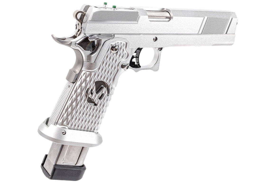Dream Capa & SAVIA Optic Ready Silver Hi-Capa GBB Pistol Airsoft ( JKTG Custom Made )