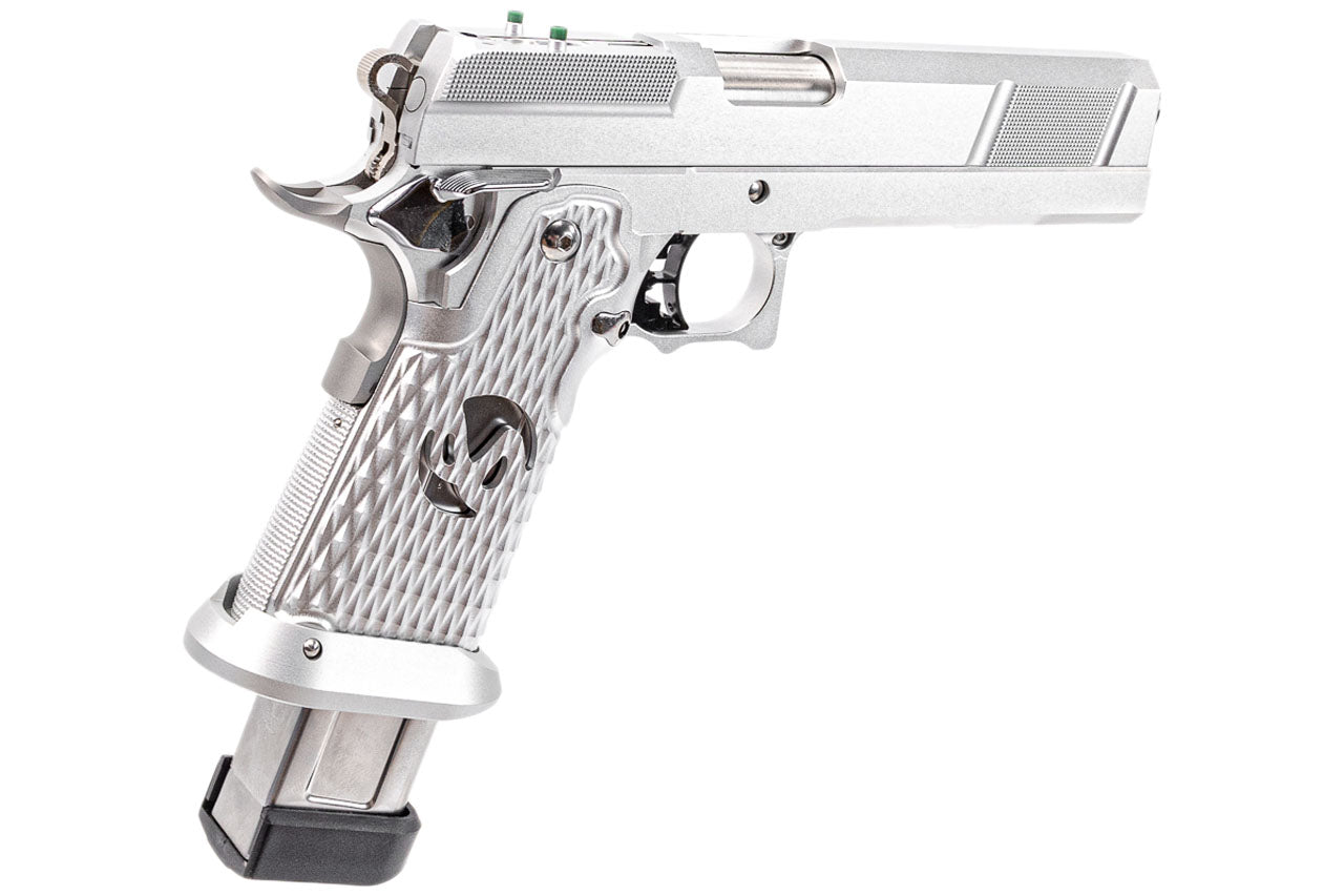 Dream Capa & SAVIA Optic Ready Silver Hi-Capa GBB Pistol Airsoft ( JKTG Custom Made )