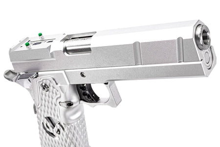 Dream Capa & SAVIA Optic Ready Silver Hi-Capa GBB Pistol Airsoft ( JKTG Custom Made )