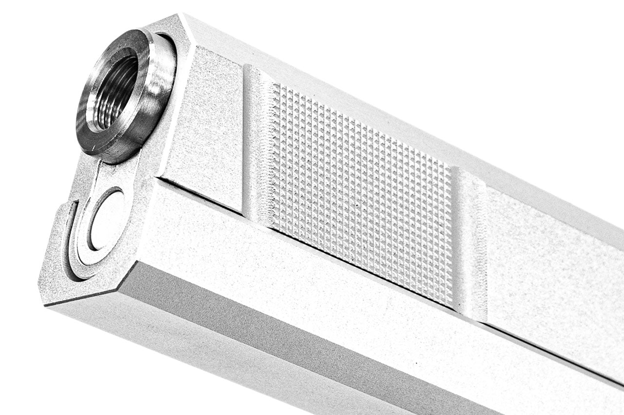 Dream Capa & SAVIA Optic Ready Silver Hi-Capa GBB Pistol Airsoft ( JKTG Custom Made )