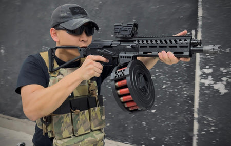 ITP Tokyo Marui TM SAIGA 12K GBB Shotgun Airsoft ( JKTG Custom Made )