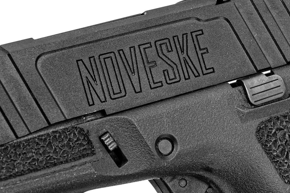 EMG Noveske DM Glock 17 Gen5 MOS GBB Pistol Airsoft with SCORPIP Stippled Grip ( JKTG Custom Made )