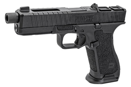 EMG Noveske DM Glock 17 Gen5 MOS GBB Pistol Airsoft with SCORPIP Stippled Grip ( JKTG Custom Made )