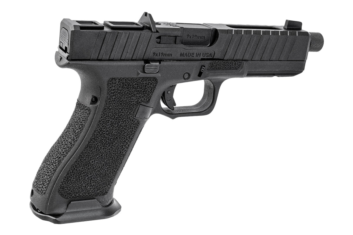 EMG Noveske DM Glock 17 Gen5 MOS GBB Pistol Airsoft with SCORPIP Stippled Grip ( JKTG Custom Made )