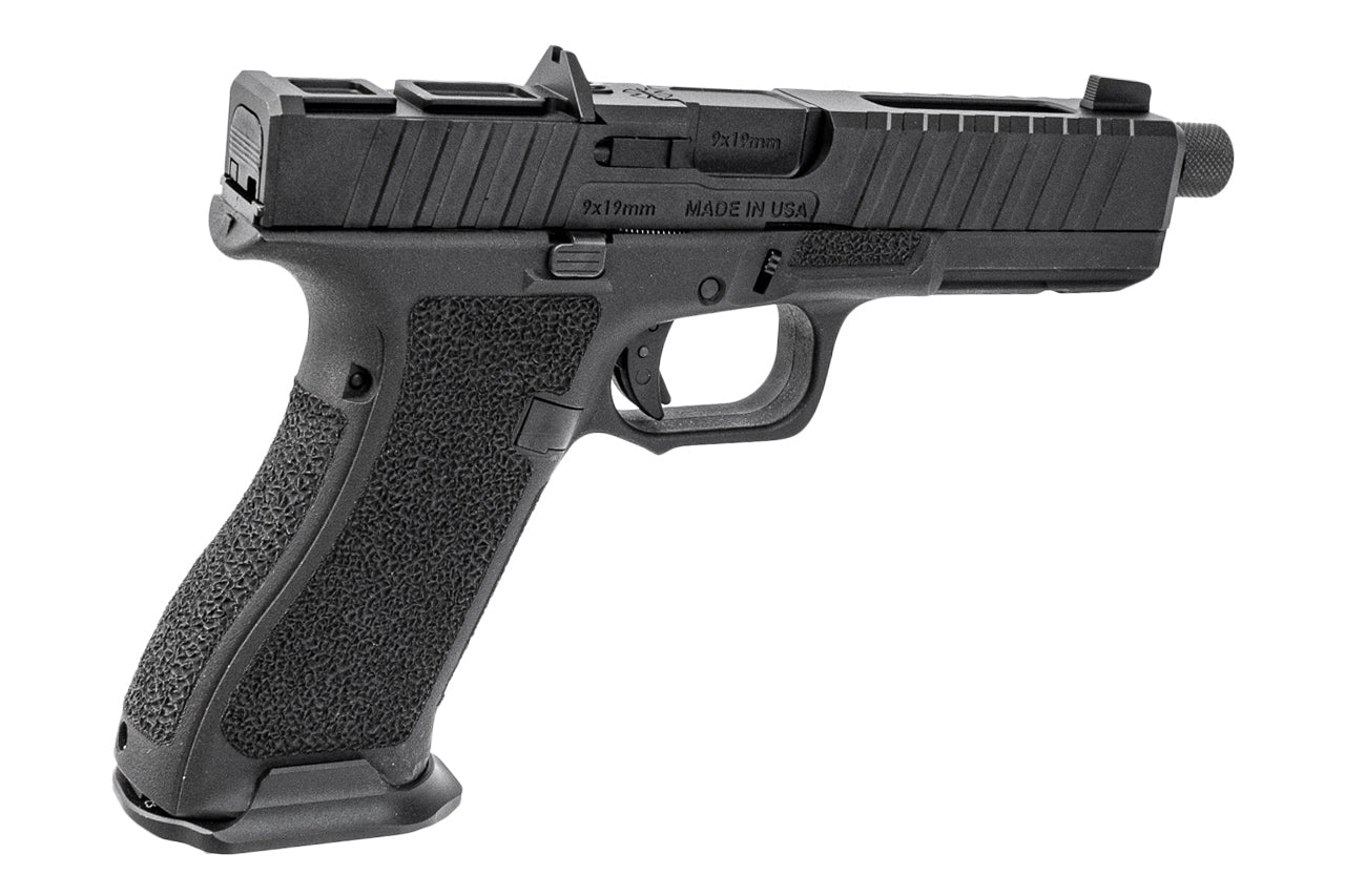 EMG Noveske DM Glock 17 Gen5 MOS GBB Pistol Airsoft with SCORPIP Stippled Grip ( JKTG Custom Made )