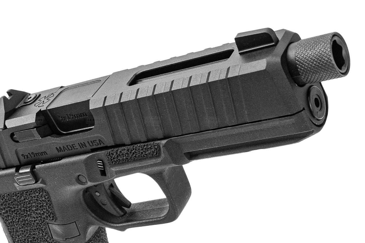 EMG Noveske DM Glock 17 Gen5 MOS GBB Pistol Airsoft with SCORPIP Stippled Grip ( JKTG Custom Made )