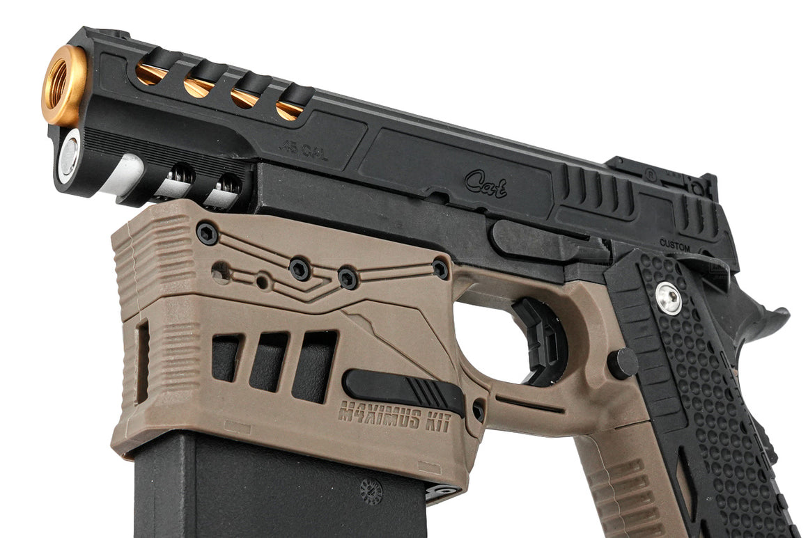 CTM Hi-Capa 5.1 CAT Style M4XIMUS HPA High Speed GBB Pistol Airsoft ( JKTG Custom Made )