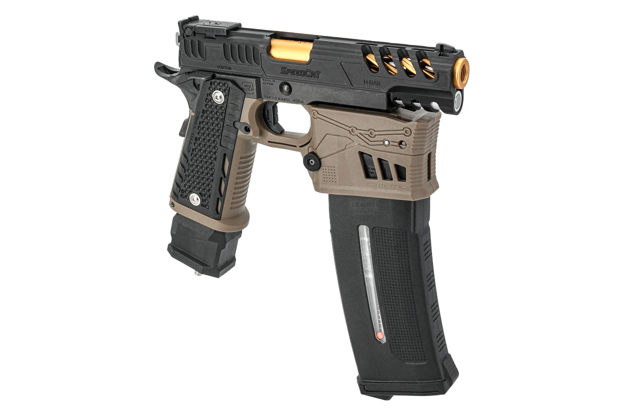 CTM Hi-Capa 5.1 CAT Style M4XIMUS HPA High Speed GBB Pistol Airsoft ( JKTG Custom Made )