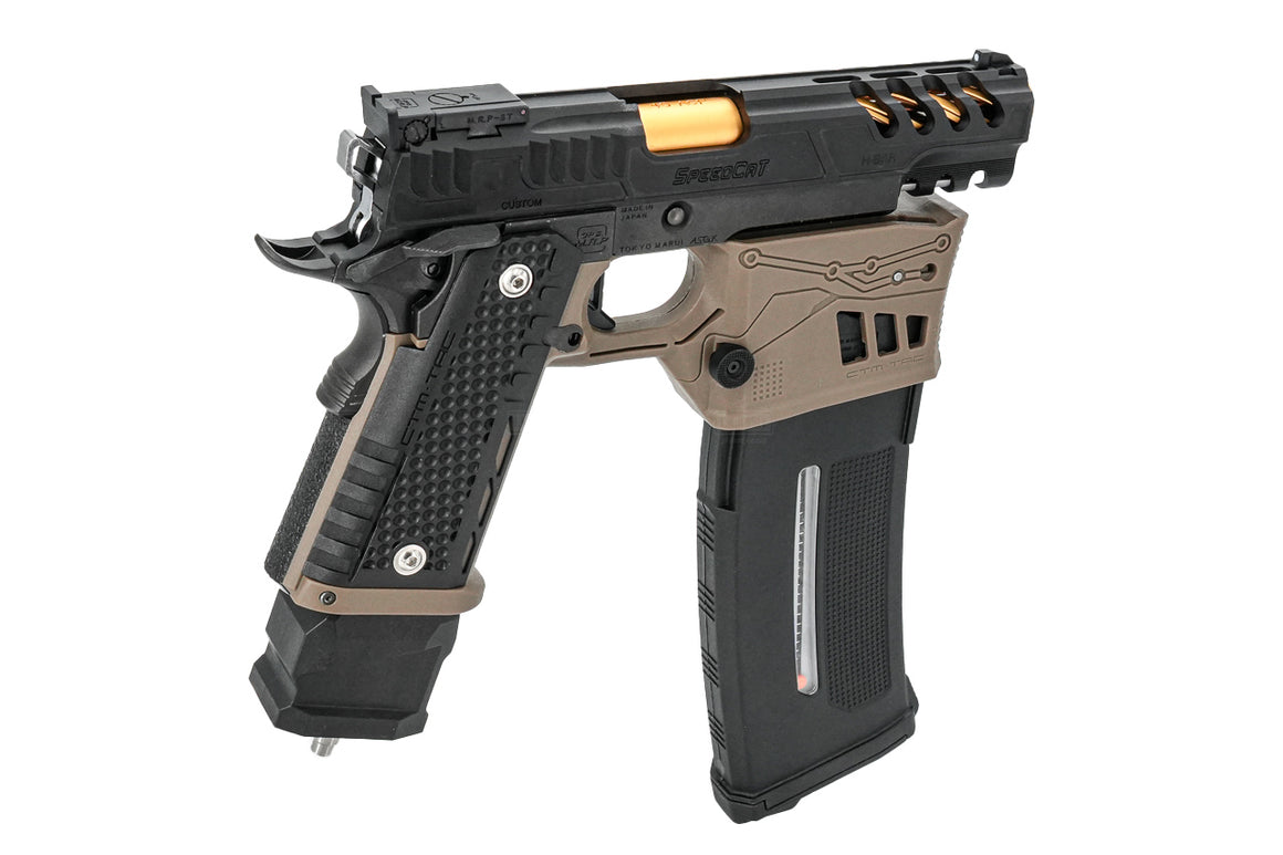 CTM Hi-Capa 5.1 CAT Style M4XIMUS HPA High Speed GBB Pistol Airsoft ( JKTG Custom Made )