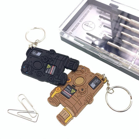 JKA PEQ15 LA5 Tan Style Mini Keychains #JKARMY