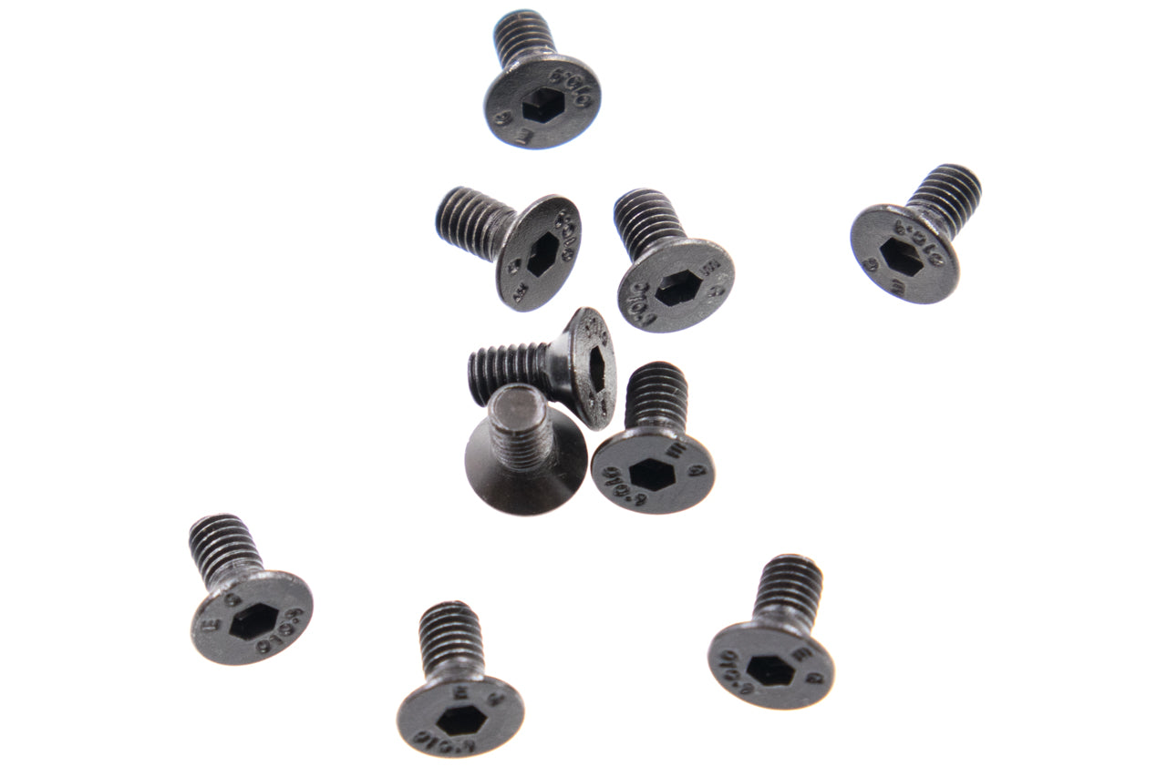 Flat / Countersunk Hexagon Socket Screw M3x6 Pack of 10pcs ( eg. RMR Special Screw )