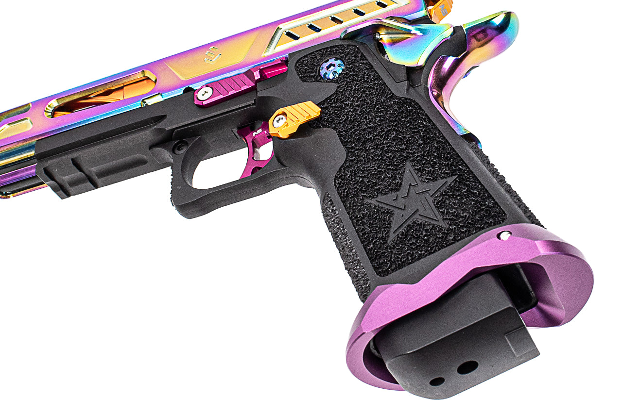 LA Capa & Nexxspeed Rainbow SpeedQB 4.3" COBRA Hi-Capa GBB Pistol Airsoft ( JKTG Custom Made )