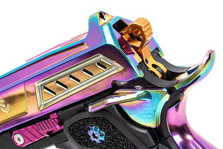 LA Capa & Nexxspeed Rainbow SpeedQB 4.3" COBRA Hi-Capa GBB Pistol Airsoft ( JKTG Custom Made )