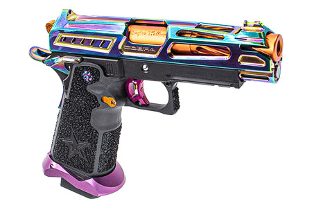 LA Capa & Nexxspeed Rainbow SpeedQB 4.3" COBRA Hi-Capa GBB Pistol Airsoft ( JKTG Custom Made )