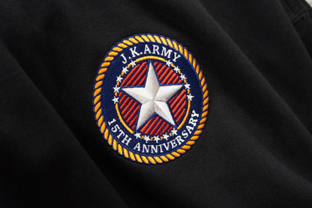 J.K.ARMY 15th Anniversary " Your Eternal Reinforcement " Hooded Sweatshirt ( Black )-XXXL