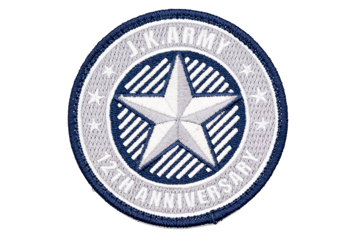 J.K.ARMY 12th Anniversary Patch ( Limited Edition )-Olive Drab