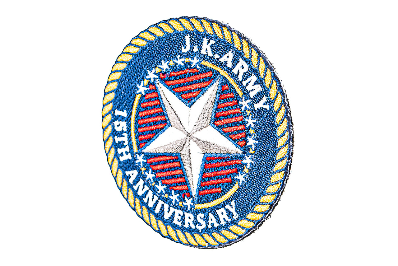 J.K.ARMY 15th Anniversary Patch ( Limited Edition )