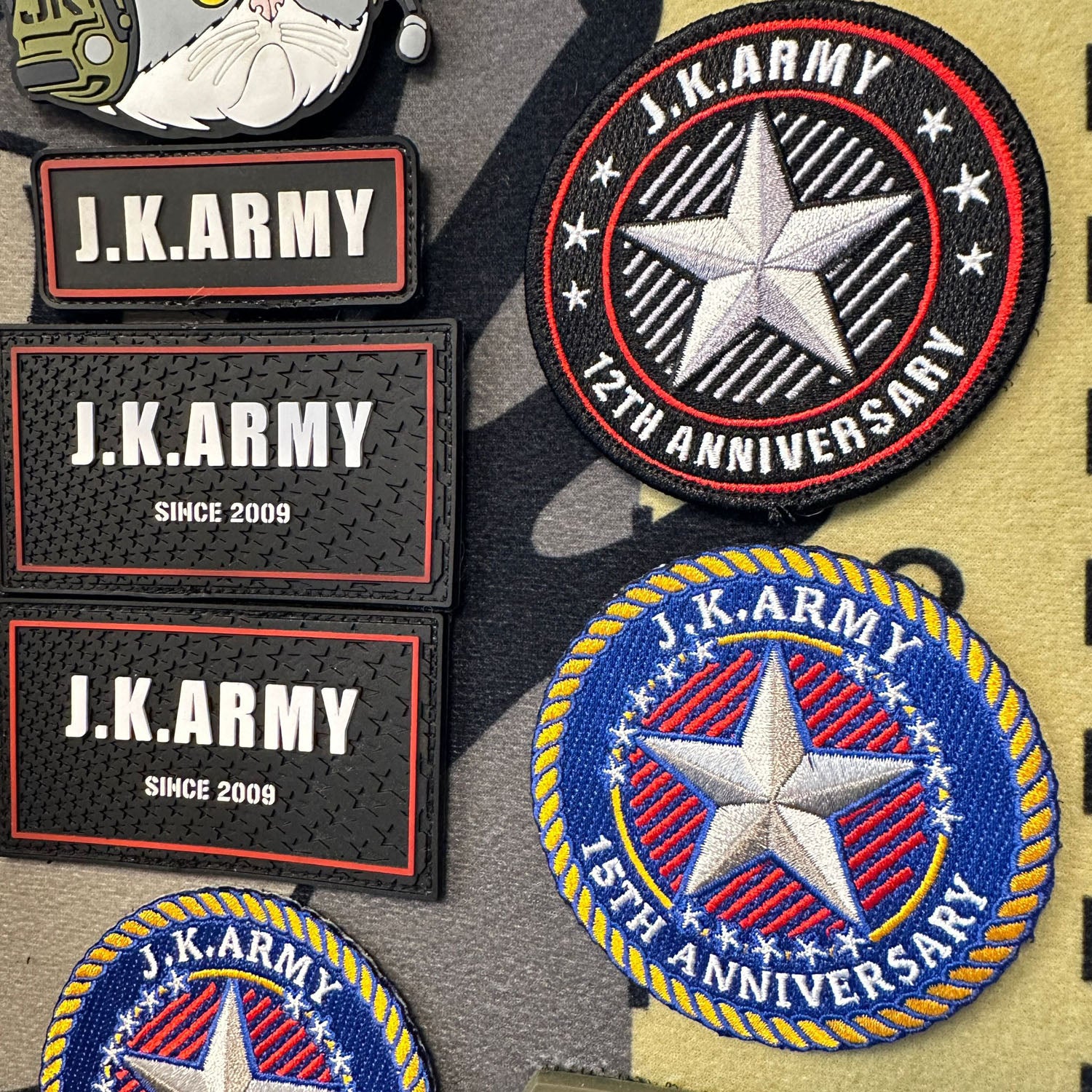 J.K.ARMY 15th Anniversary Patch ( Limited Edition )