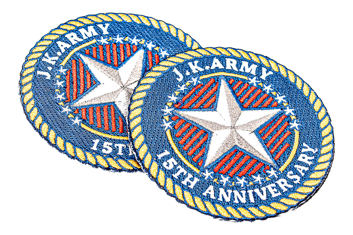 J.K.ARMY 15th Anniversary Patch ( Limited Edition )