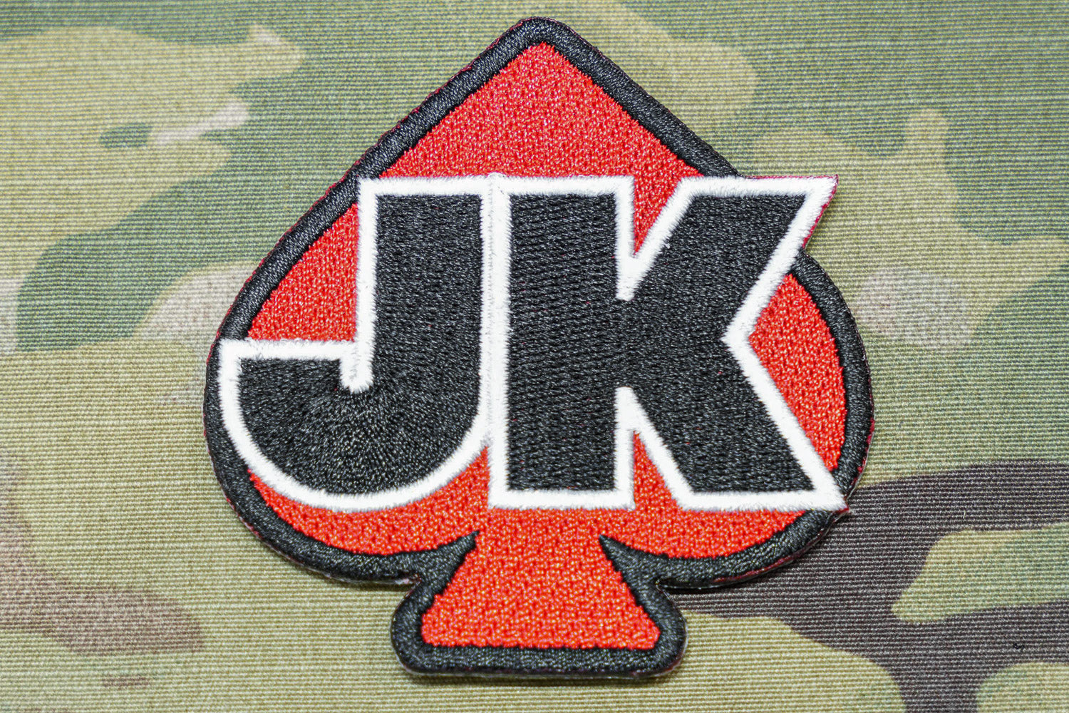 JK Red " Ace of Spades " Patch ( Limited Edition )