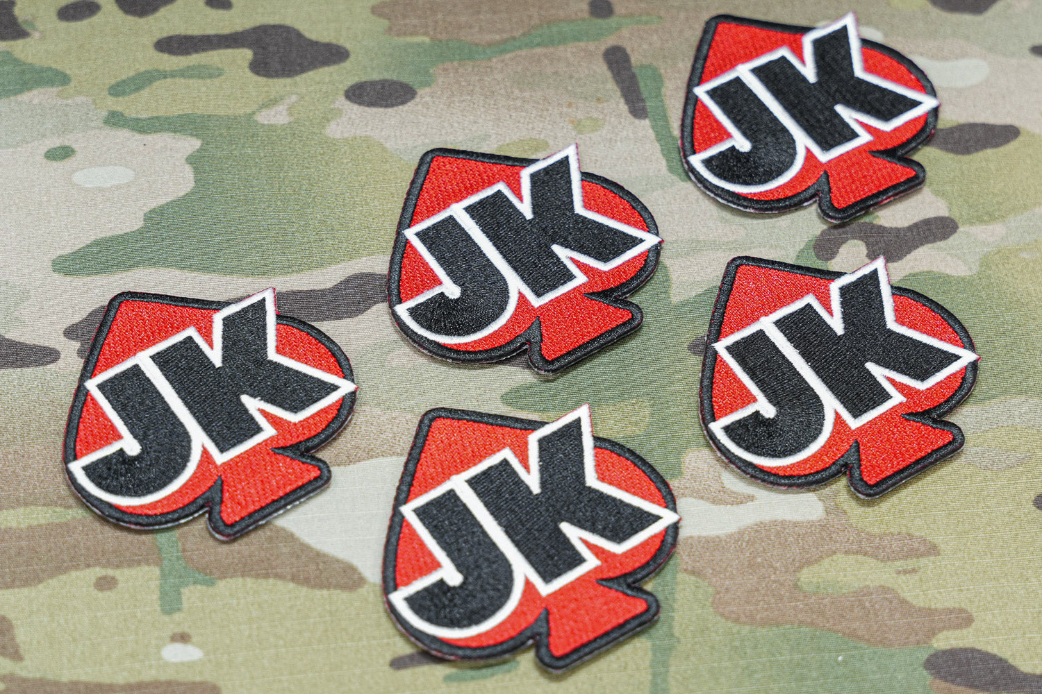 JK Red " Ace of Spades " Patch ( Limited Edition )