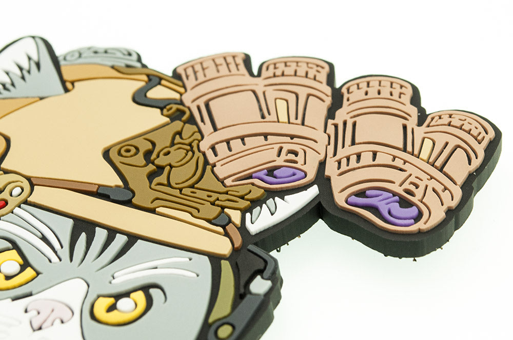 J.K.ARMY Prozi Cat Milsim Style A #MIL02 PVC Patch ( Free Shipping ) #jkarmycat #jkarmymeow #jkmeow