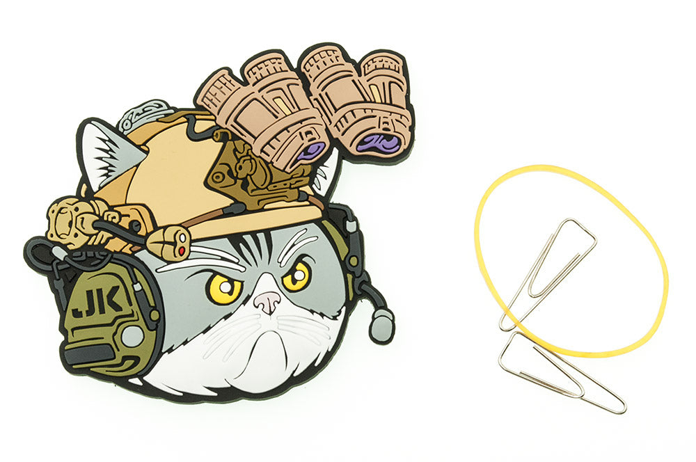 J.K.ARMY Prozi Cat Milsim Style A #MIL02 PVC Patch ( Free Shipping ) #jkarmycat #jkarmymeow #jkmeow