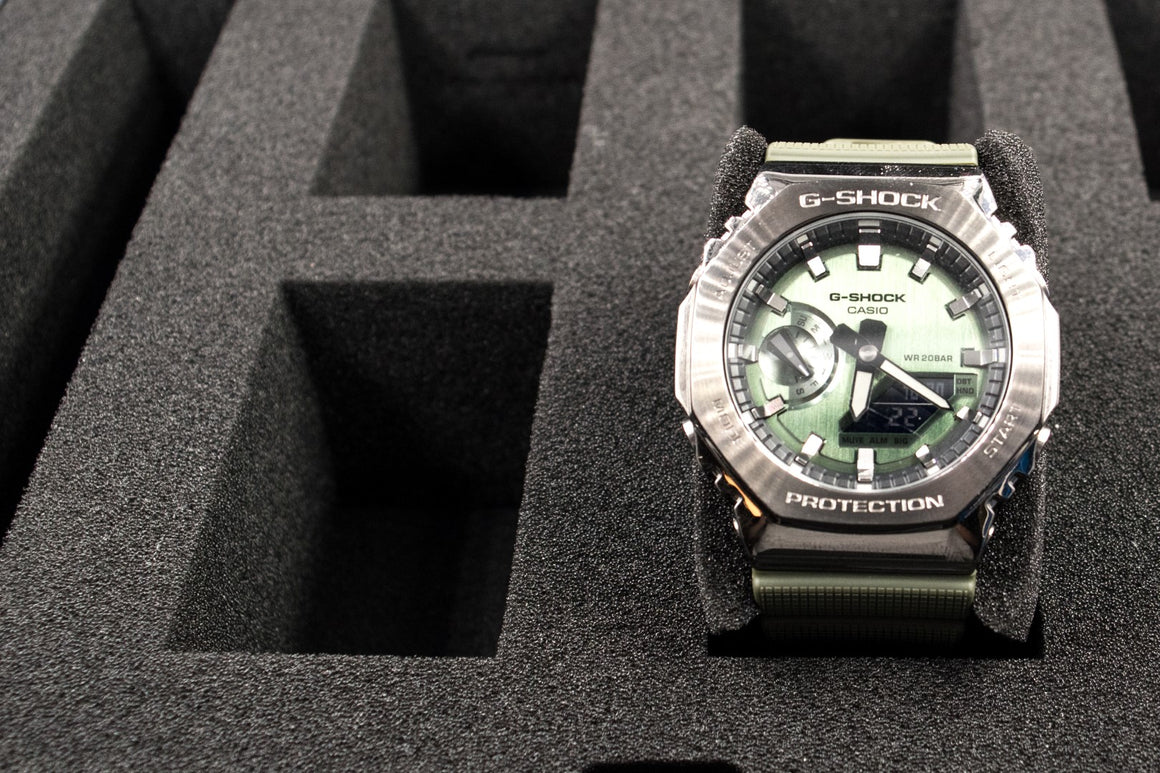 JK UNIQUE W06 Watch Case for up to 6 Watches ( Transport case , Waterproof ,  Lockable , Extremely Protected )