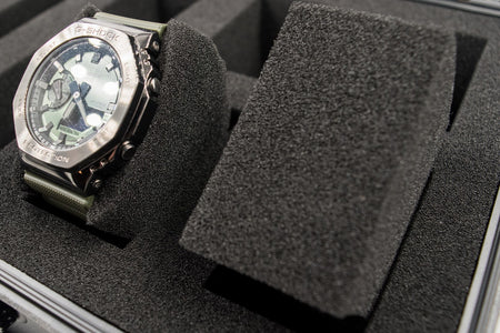 JK UNIQUE W06 Watch Case for up to 6 Watches ( Transport case , Waterproof ,  Lockable , Extremely Protected )