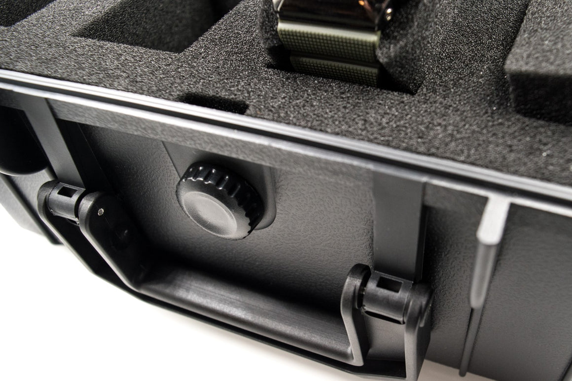 JK UNIQUE W06 Watch Case for up to 6 Watches ( Transport case , Waterproof ,  Lockable , Extremely Protected )