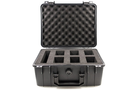 JK UNIQUE W06 Watch Case for up to 6 Watches ( Transport case , Waterproof ,  Lockable , Extremely Protected )