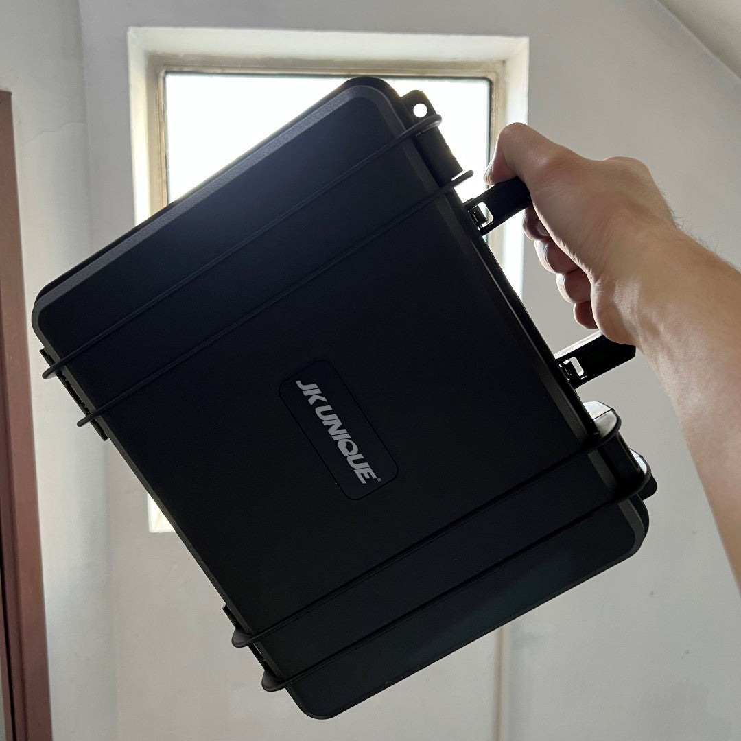 JK UNIQUE W06 Watch Case for up to 6 Watches ( Transport case , Waterproof ,  Lockable , Extremely Protected )