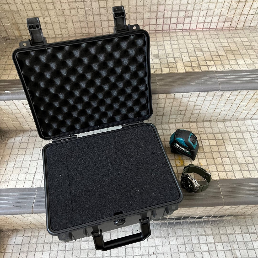 JK UNIQUE W06 Watch Case for up to 6 Watches ( Transport case , Waterproof ,  Lockable , Extremely Protected )