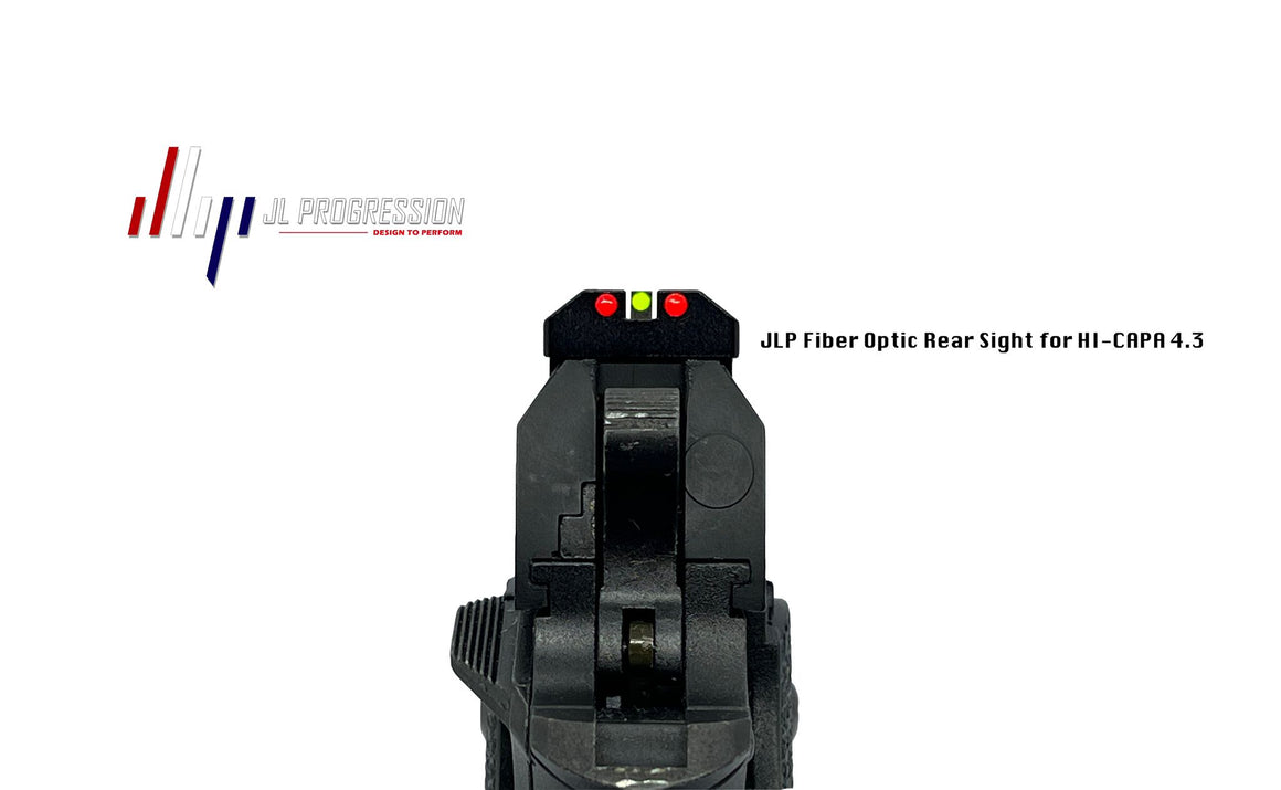 JLP Fiber Optic Rear Sight for Hi-Capa 4.3 GBBP-Red