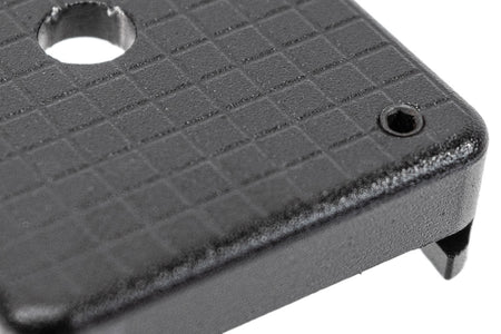 JLP Aluminum STD Style Magazine Base Plate For Marui TM Hi-Capa GBBP Series -Silver