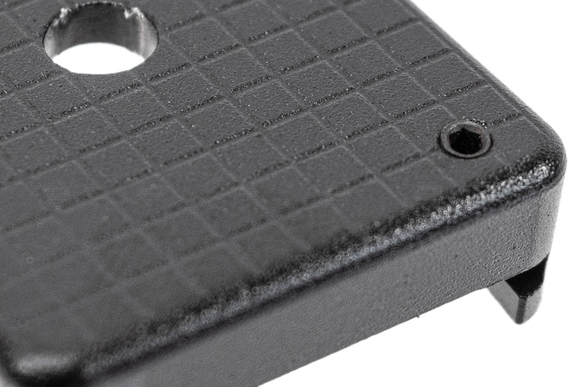 JLP Aluminum STD Style Magazine Base Plate For Marui TM Hi-Capa GBBP Series -Silver