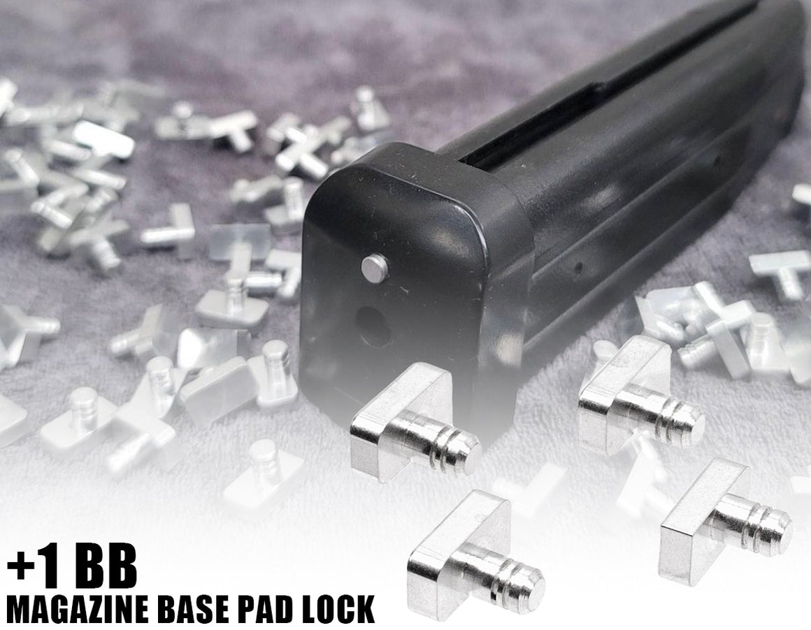 JLP +1 BB Magazine Base Pad Lock For Tokyo Marui TM Hi-Capa Magazines ( 4pcs/pack )