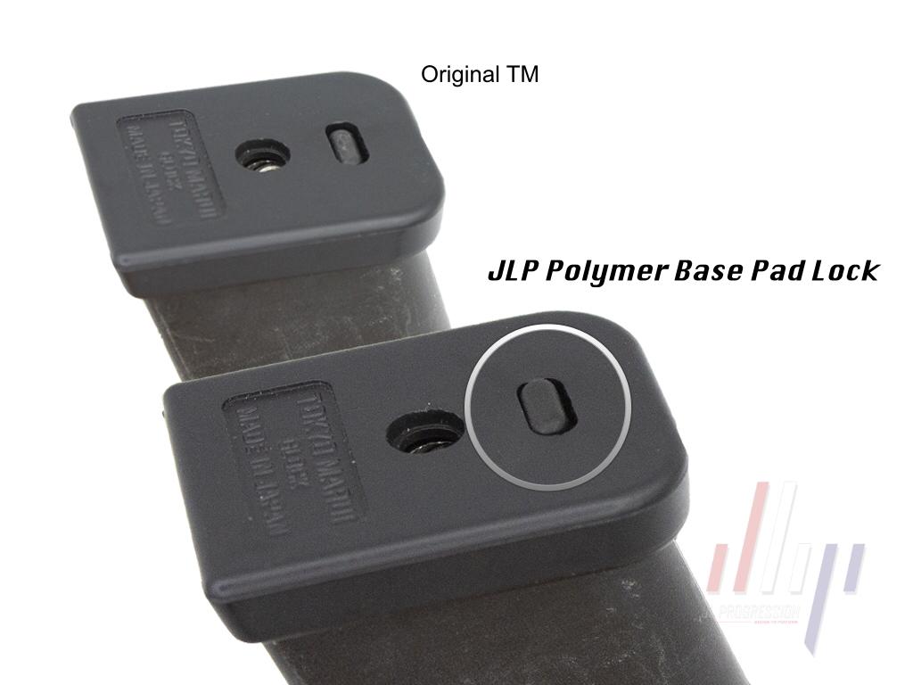 JLP Polymer Extended Base Pad Lock for TM / AW / WE G-Series GBB Pistol ( 1 Set / 4pcs ) ( G Model )