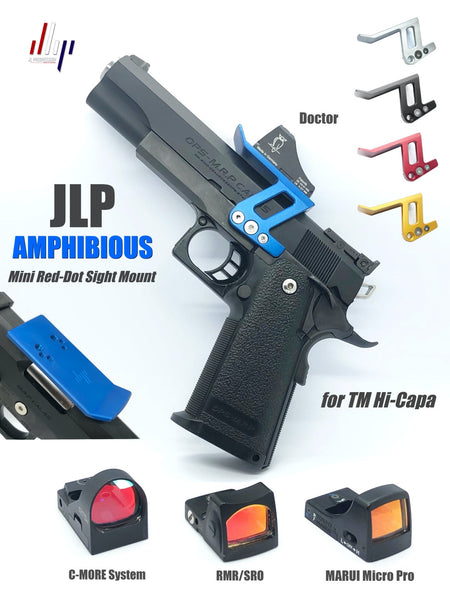 JLP Amphibious Mini Red Dot Sight Mount for Marui TM Hi-Capa-Gold