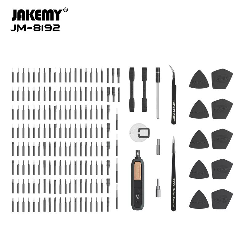 180 in 1 CR-V Professional Multi Functional Repair Tool Screwdriver Set ( JAKEMY JM-8192 )