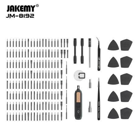 180 in 1 CR-V Professional Multi Functional Repair Tool Screwdriver Set ( JAKEMY JM-8192 )