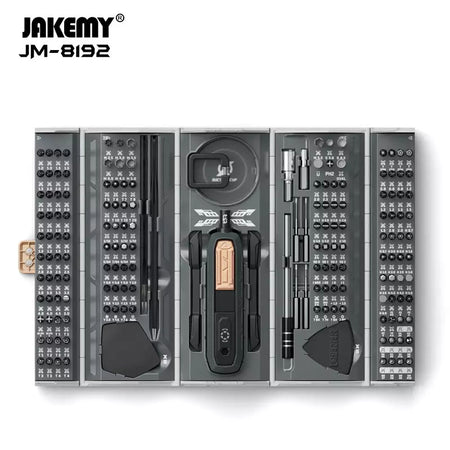 180 in 1 CR-V Professional Multi Functional Repair Tool Screwdriver Set ( JAKEMY JM-8192 )
