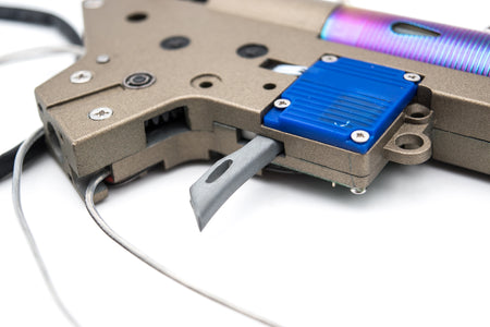 Joules Modify Custom Ver.2 ECU Electric Gear Box w/ Ultrahigh Speed Motor for AEG M4 / M16 Airsoft AEG Series  ( Ver.2 Gear Box Wired: Rear Wired )