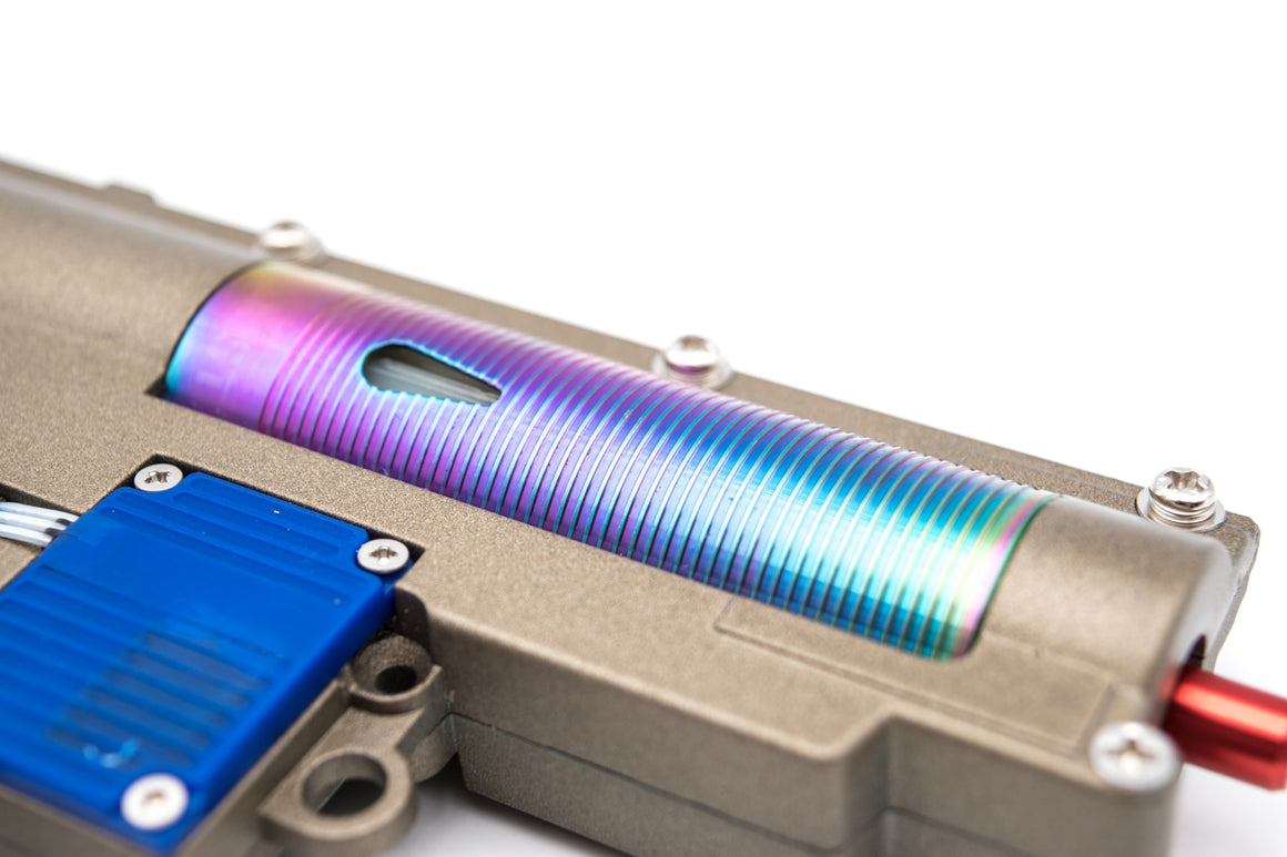 Joules Modify Custom Ver.2 ECU Electric Gear Box w/ Ultrahigh Speed Motor for AEG M4 / M16 Airsoft AEG Series  ( Ver.2 Gear Box Wired: Rear Wired )