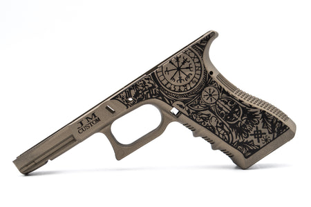 Joules Modify Custom for TM / WE G Model 17 Lower Frame ( Poseidon Style Tan )