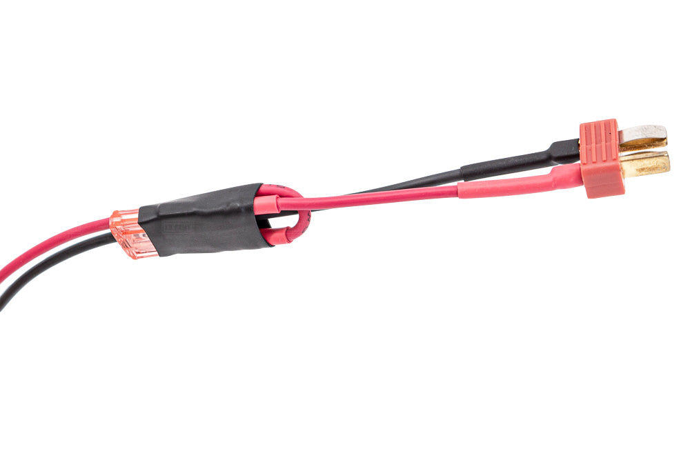 JeffTron Wiring to Stock Leviathan MOSFET for Version 2 Gearbox AEG ( With Curved CNC Trigger )-Red